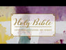 NRSVue, Holy Bible, Anne Neilson Angel Art Series, Leathersoft, Multi-Purple, Comfort Print