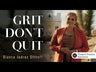 Grit Don't Quit Study Guide with DVD: Get Back Up and Keep Going - Learning from Paul’s Example
