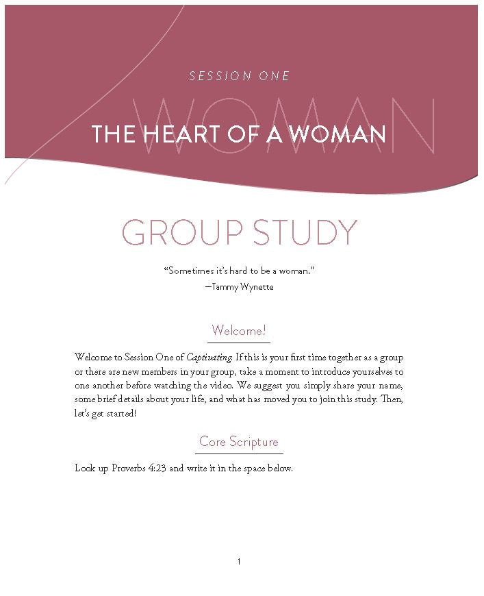 Captivating Bible Study Guide, Updated Edition: Unveiling the Mystery of a Woman’s Soul
