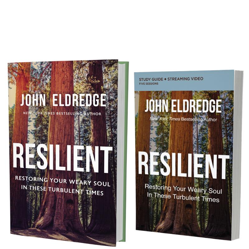 Resilient Book with Bible Study Guide plus Streaming Video Bundle: Restoring Your Weary Soul in These Turbulent Times