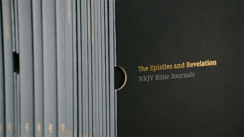 NKJV Bible Journals - The Epistles and Revelation Box Set: Holy Bible, New King James Version