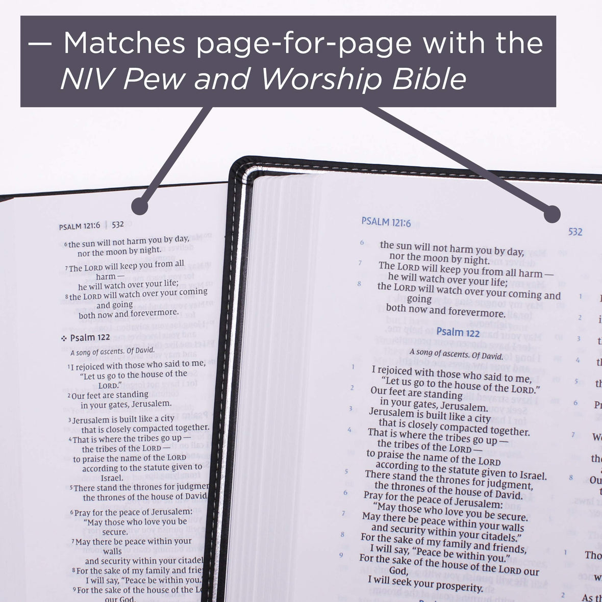 NIV, Preacher's Bible, Verse-by-Verse Format, Comfort Print