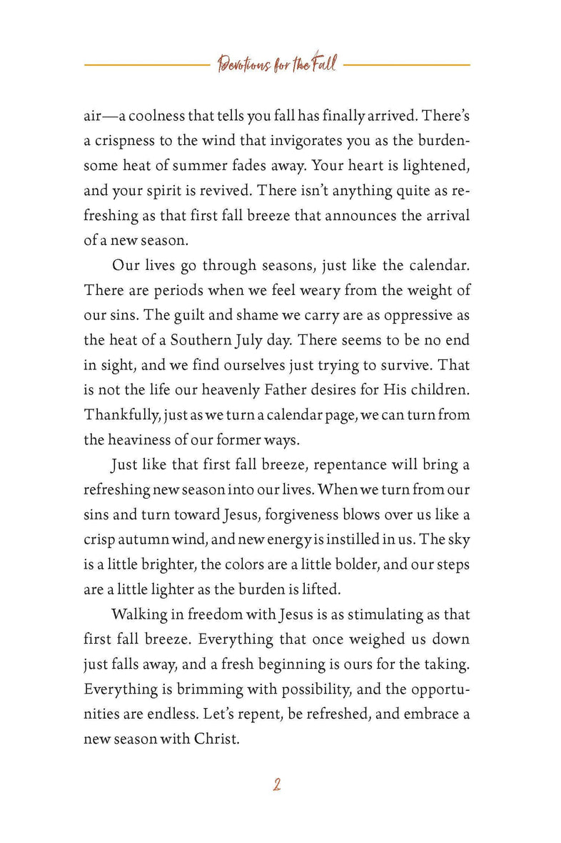 Devotions for the Fall: Celebrate the Harvest Season with Gratitude an ...
