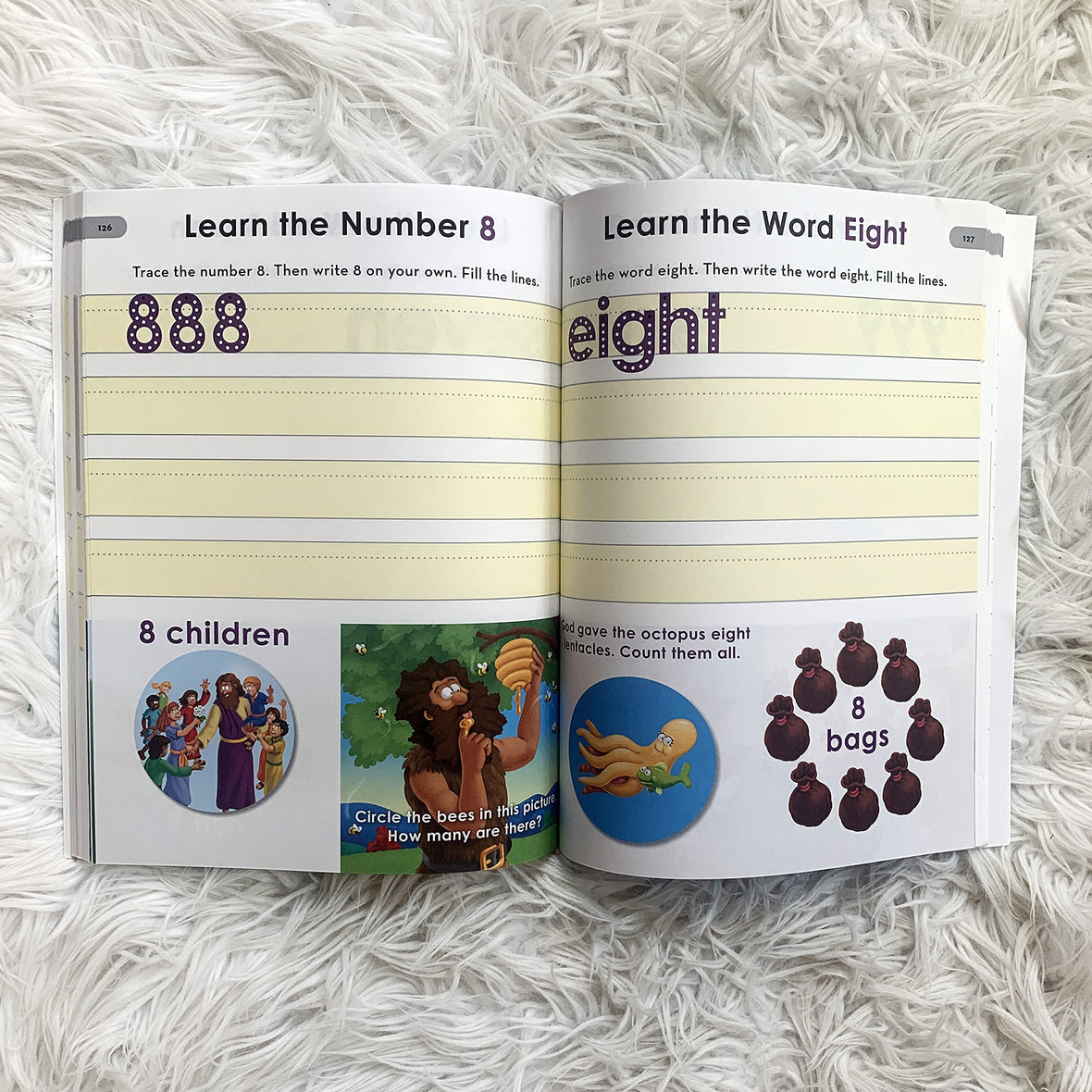 The Beginner's Bible Preschool Workbook: Early Learning Activities for Reading Readiness, Numbers, Handwriting, and More