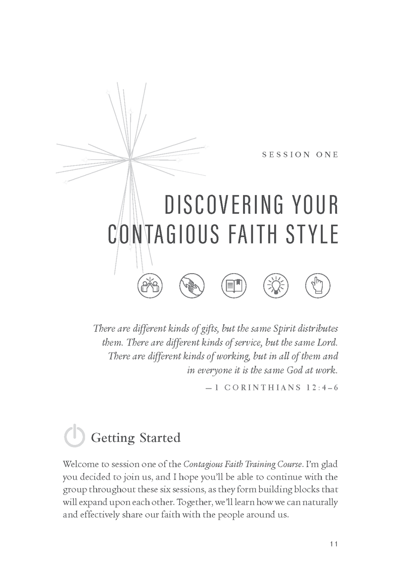 Contagious Faith Bible Study Guide plus Streaming Video: Discover Your Natural Style for Sharing Jesus with Others