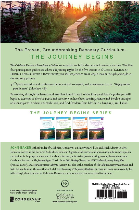 Celebrate Recovery Updated Participant's Guide Set, Volumes 1-4: A Recovery Program Based on Eight Principles from the Beatitudes