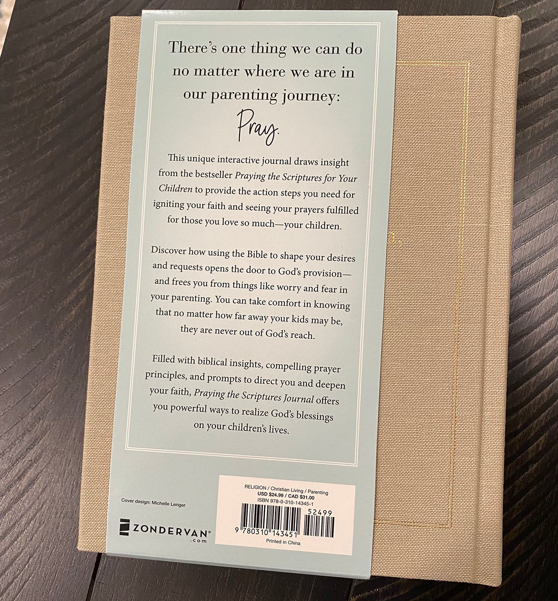 Praying the Scriptures Journal: Trusting God with Your Children