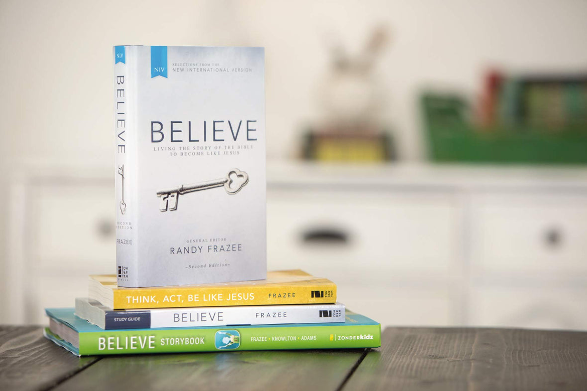 NIV, Believe: Living the Story of the Bible to Become Like Jesus: Living the Story of the Bible to Become Like Jesus