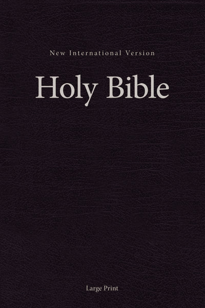 NIV, Single-Column Pew and Worship Bible, Large Print – ChurchSource
