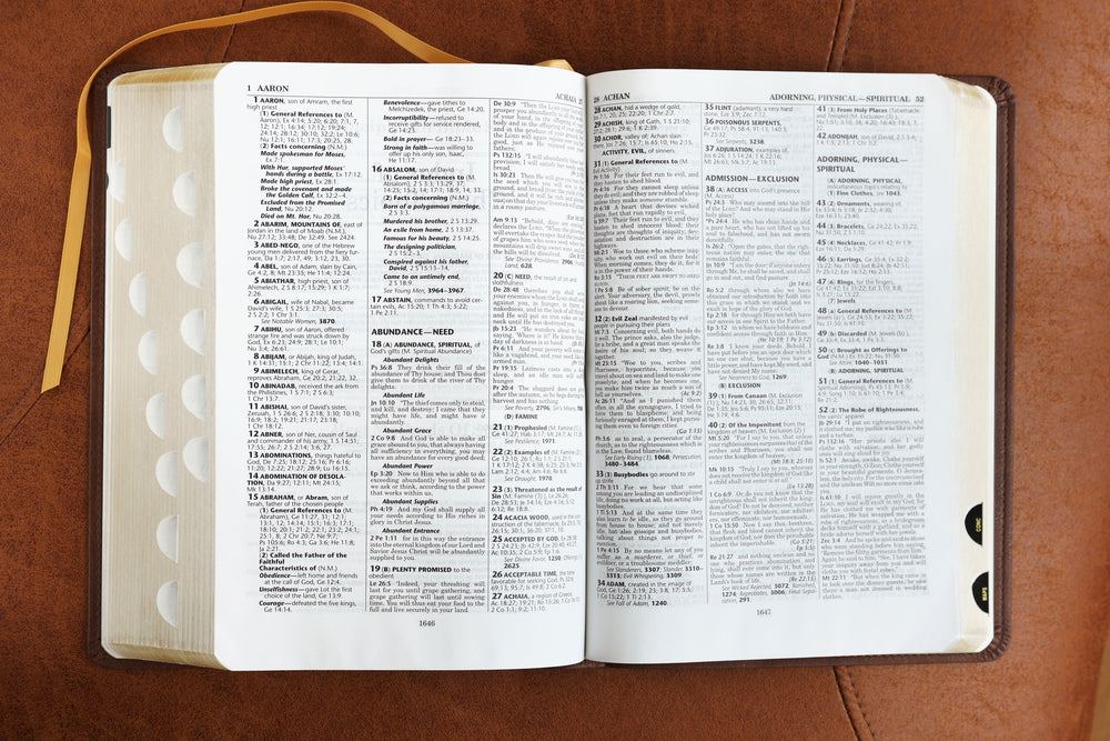 NASB, Thompson Chain-Reference Bible, Red Letter, 1977 Text