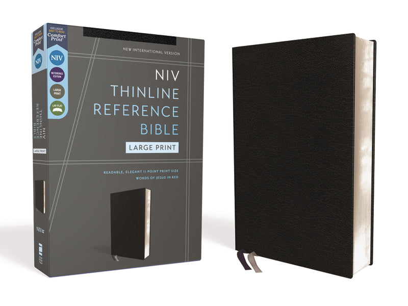 NIV, Thinline Reference Bible, Large Print, Red Letter NIV, Thinline Reference Bible, Large Print, Red Letter