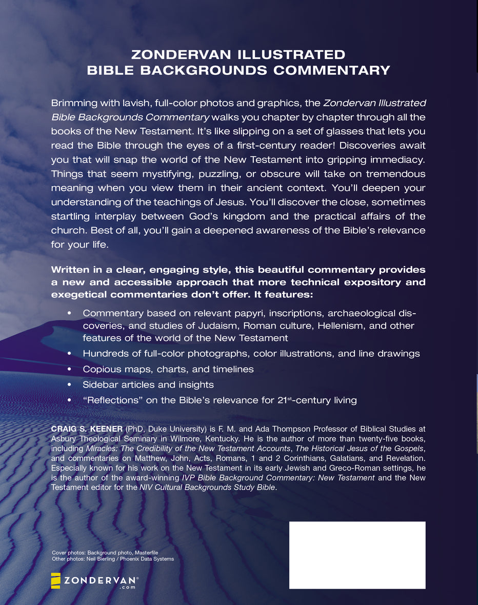Zondervan Illustrated Bible Backgrounds…