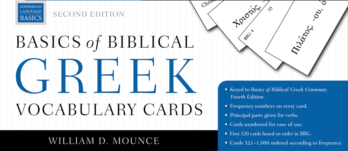 –　Greek　Biblical　of　Basics　Edition　Second　Vocabulary　Cards:　ChurchSource