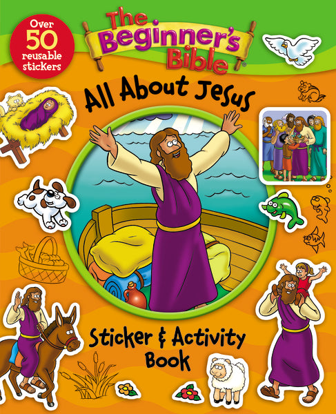 The Beginner's Bible All About Jesus Sticker and Activity Book ...