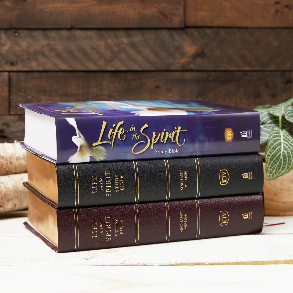 KJV, Life in the Spirit Study Bible, Red Letter Edition: Formerly Full Life Study