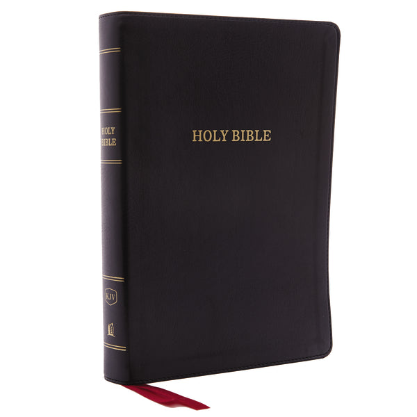 KJV, Deluxe Reference Bible, Center-Column Giant Print, Red Letter Edi ...