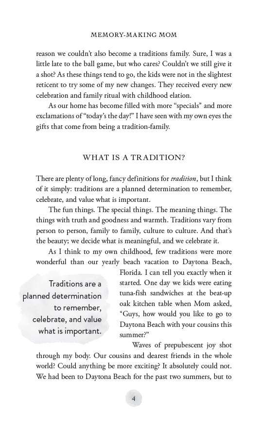 Memory-Making Mom: Building Traditions That Breathe Life Into Your