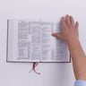 NKJV, Open Bible, Red Letter Edition, Comfort Print: Complete Reference System