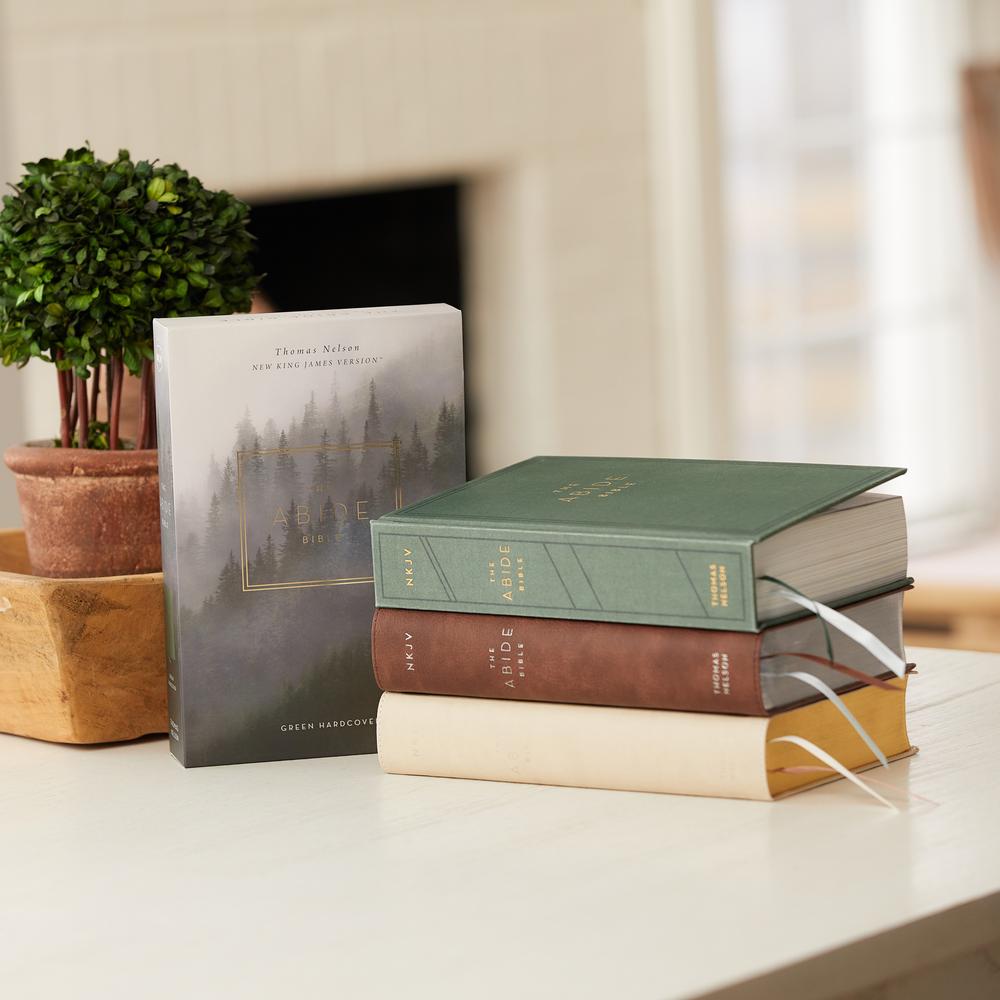 NKJV, Abide Bible, Red Letter Edition, Comfort Print: Holy NKJV, Abide Bible, Red Letter Edition, Comfort Print: Holy