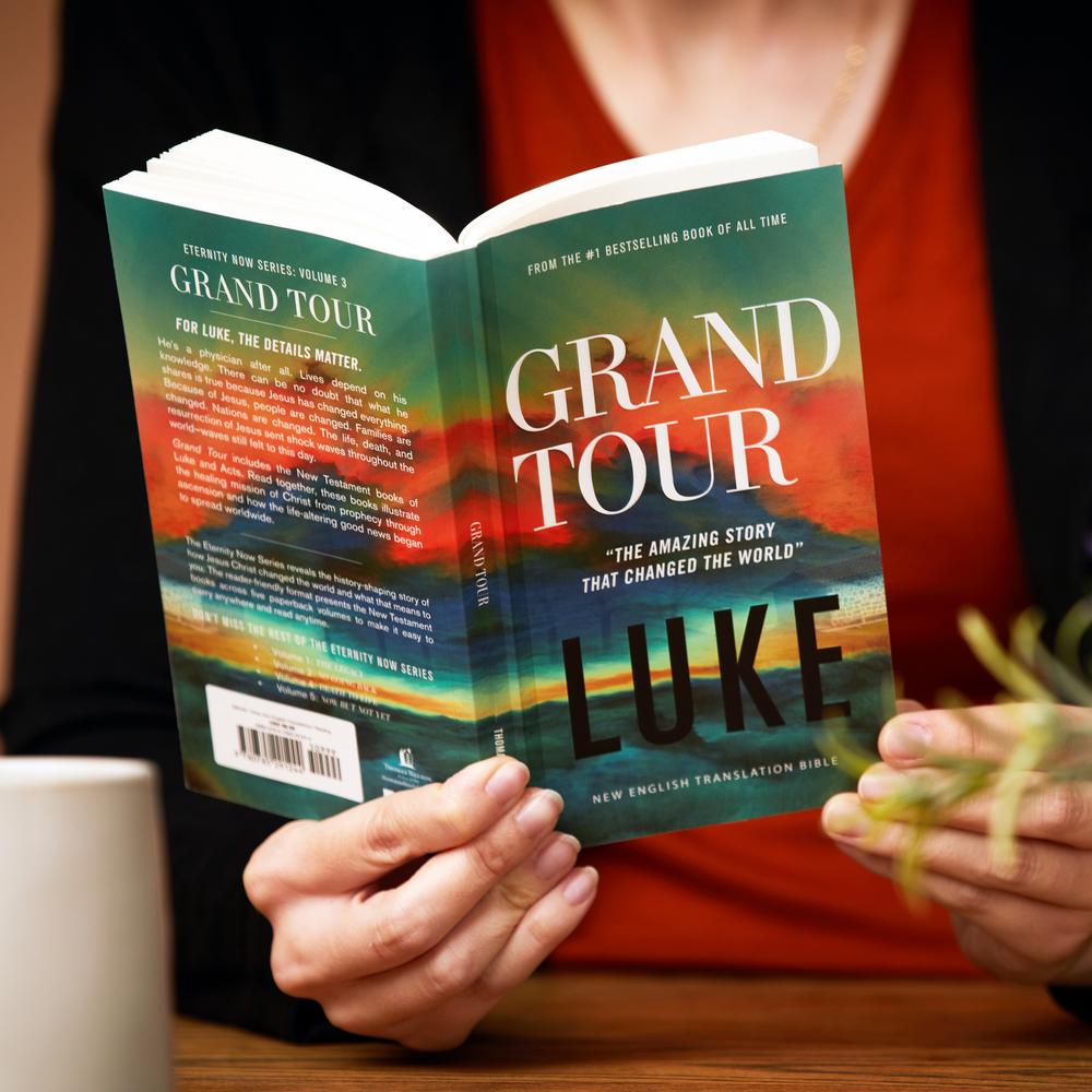 Grand Tour, NET Eternity Now New Testament Series, Vol. 3: Luke, Paperback, Comfort Print: Holy Bible