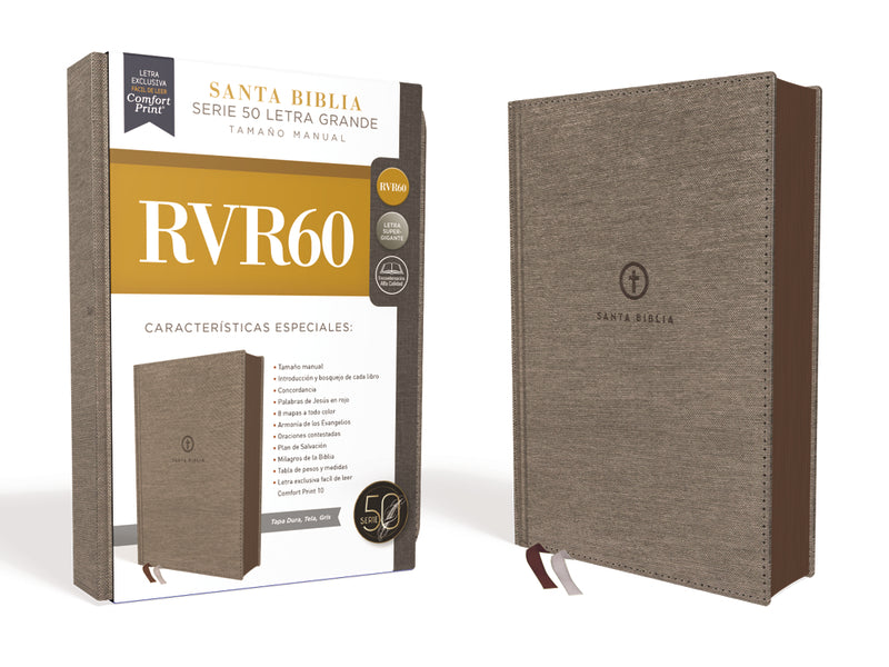 RVR60 Santa Biblia Serie 50 Letra Grande, Tamaño Manual – ChurchSource