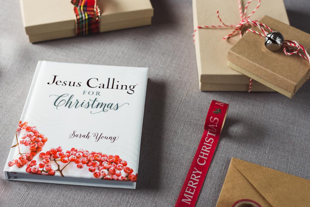 Jesus Calling for Christmas, Padded Hardcover, with Full Scriptures
