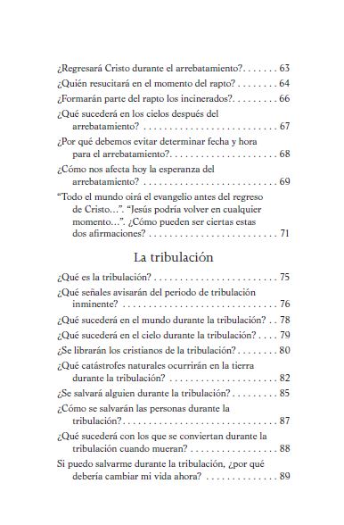 Profecía: Preguntas y respuestas