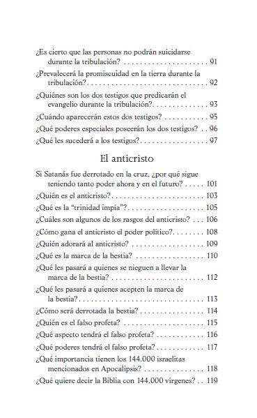 Profecía: Preguntas y respuestas