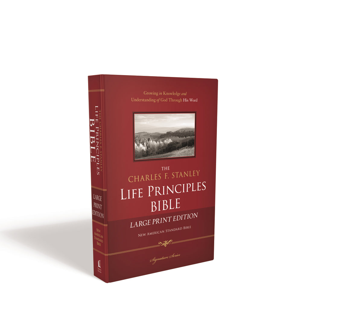 NASB, The Charles F. Stanley Life Principles Bible, Large Print: Large Print Edition