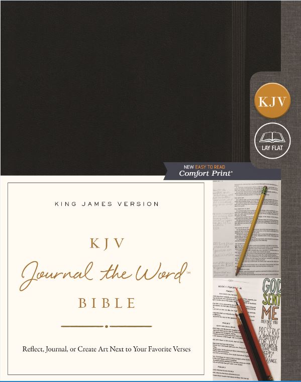 KJV, Journal the Word Bible, Large Print, by Thomas Nelson