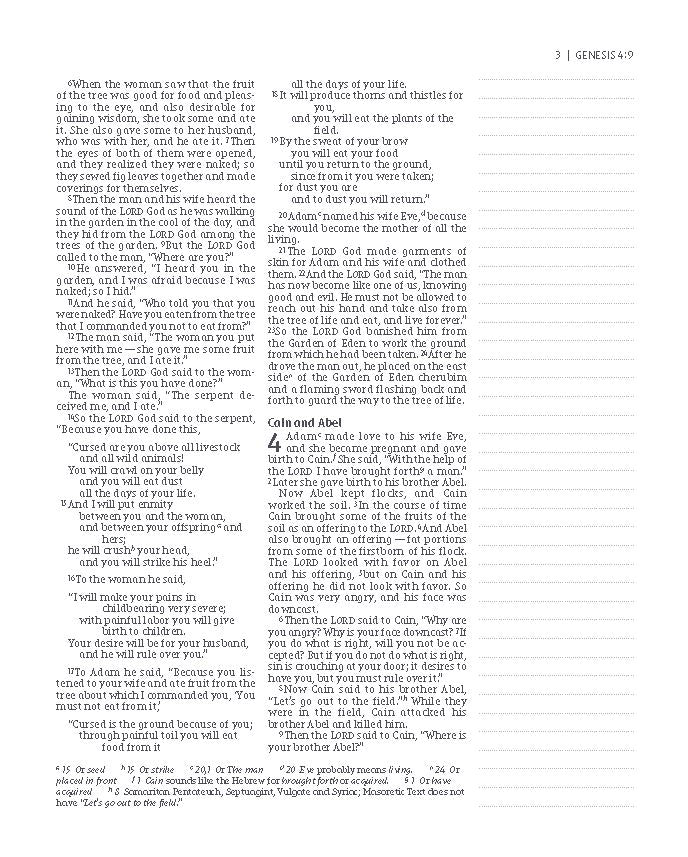 NIV, Journal the Word Bible, Double-Column, Red Letter Edition, Comfort Print: Reflect, Take Notes, or Create Art Next to Your Favorite Verses