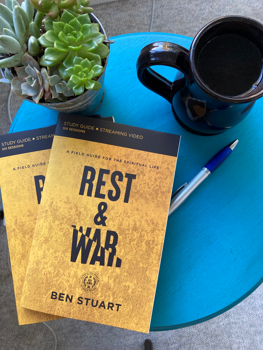 Rest and War Study Guide with DVD: A Field Guide for the Spiritual Life