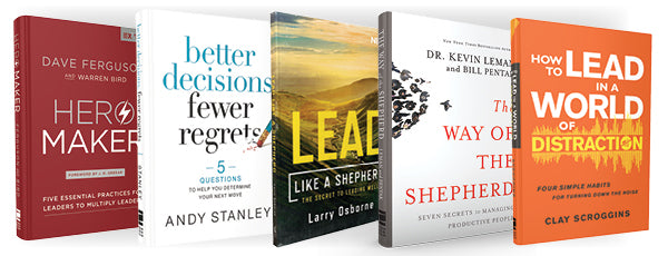 Five Leadership Books Every Pastor Should Read Bundle