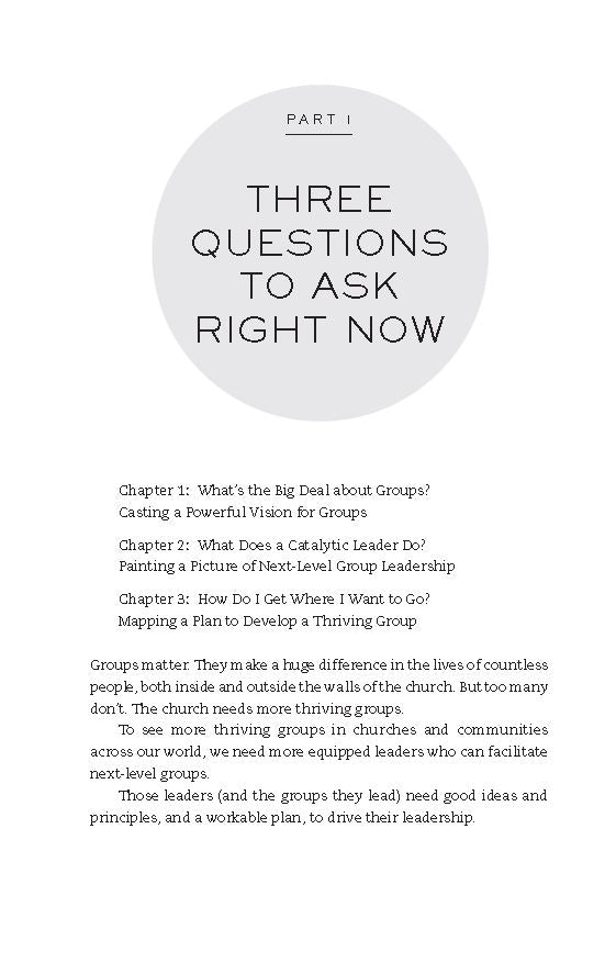 Leading Small Groups That Thrive: Five Shifts to Take Your Group to the Next Level
