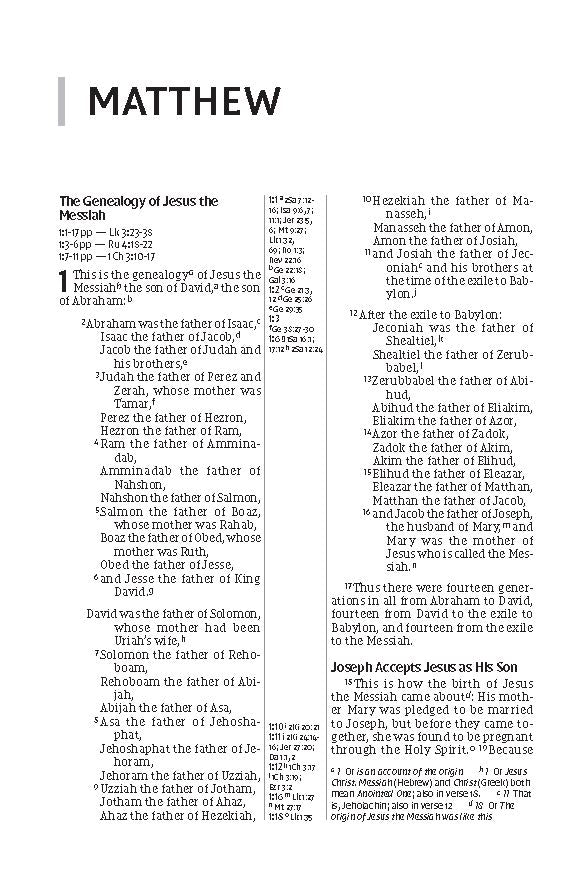 NIV, Thinline Reference Bible, Large Print, Red Letter Edition, Comfort Print