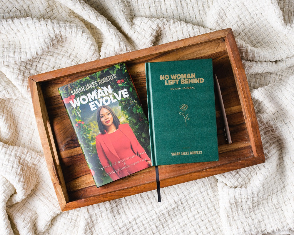 Woman Evolve Book and Guided Journal Bundle