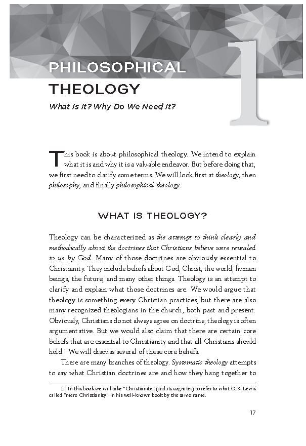 An Introduction to Christian Philosophical Theology: Faith Seeking Understanding