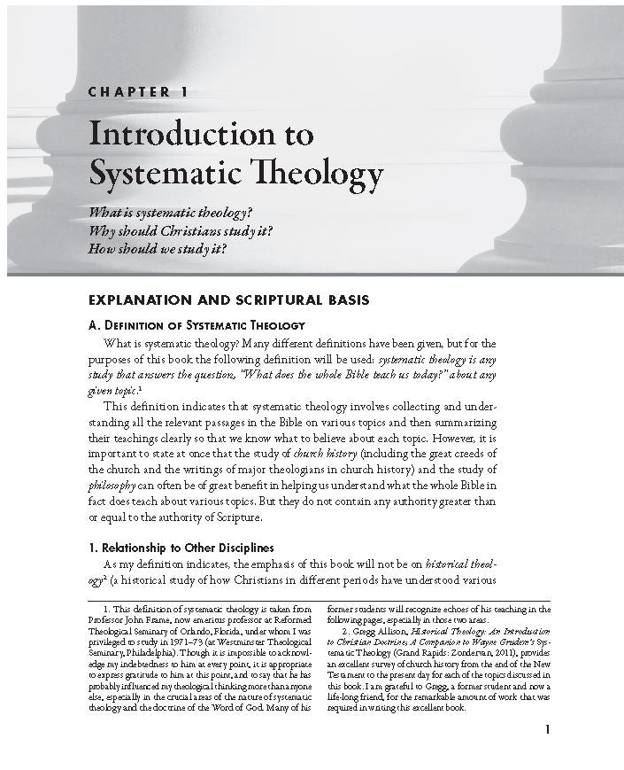 Systematic Theology, Second Edition: An Introduction to Biblical Doctrine