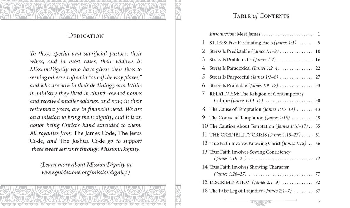 The James Code: 52 Scripture Principles for Putting Your Faith into Ac ...
